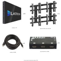 Комплект видеостены Lateos VW2255WML