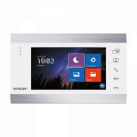 MAGIC 7 HD WHITE HD видеодомофон с 7" дисплеем и записью Novicam