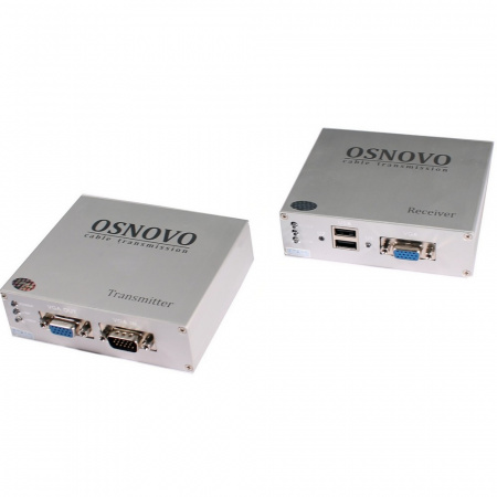 Комплект TA-VKM/3+RA-VKM/3 для передачи VGA/клавиатура/мышь на расстояние до 100 м